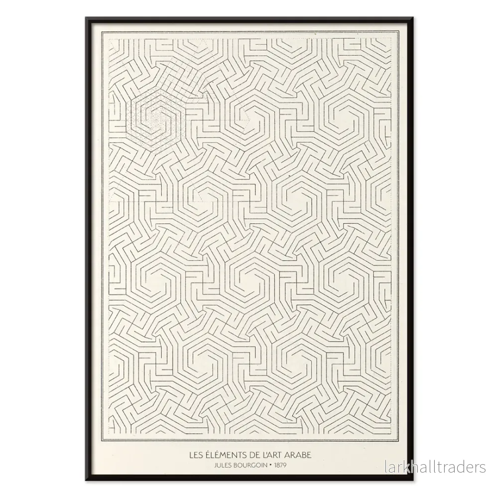 Les éléments de l’art arabe 2 Poster - Bild 2