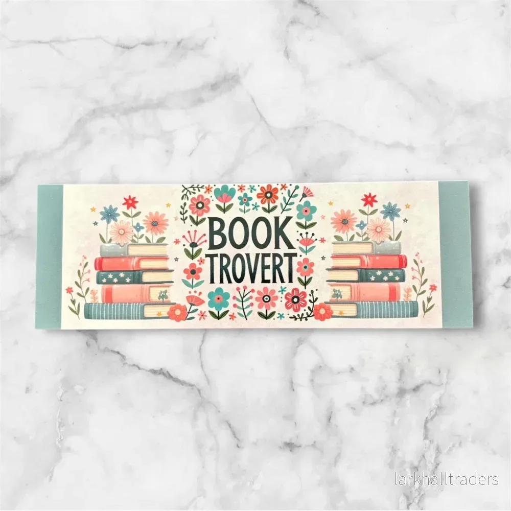 Bokmärke papper – Booktrovert Bokmärke papper – Booktrovert