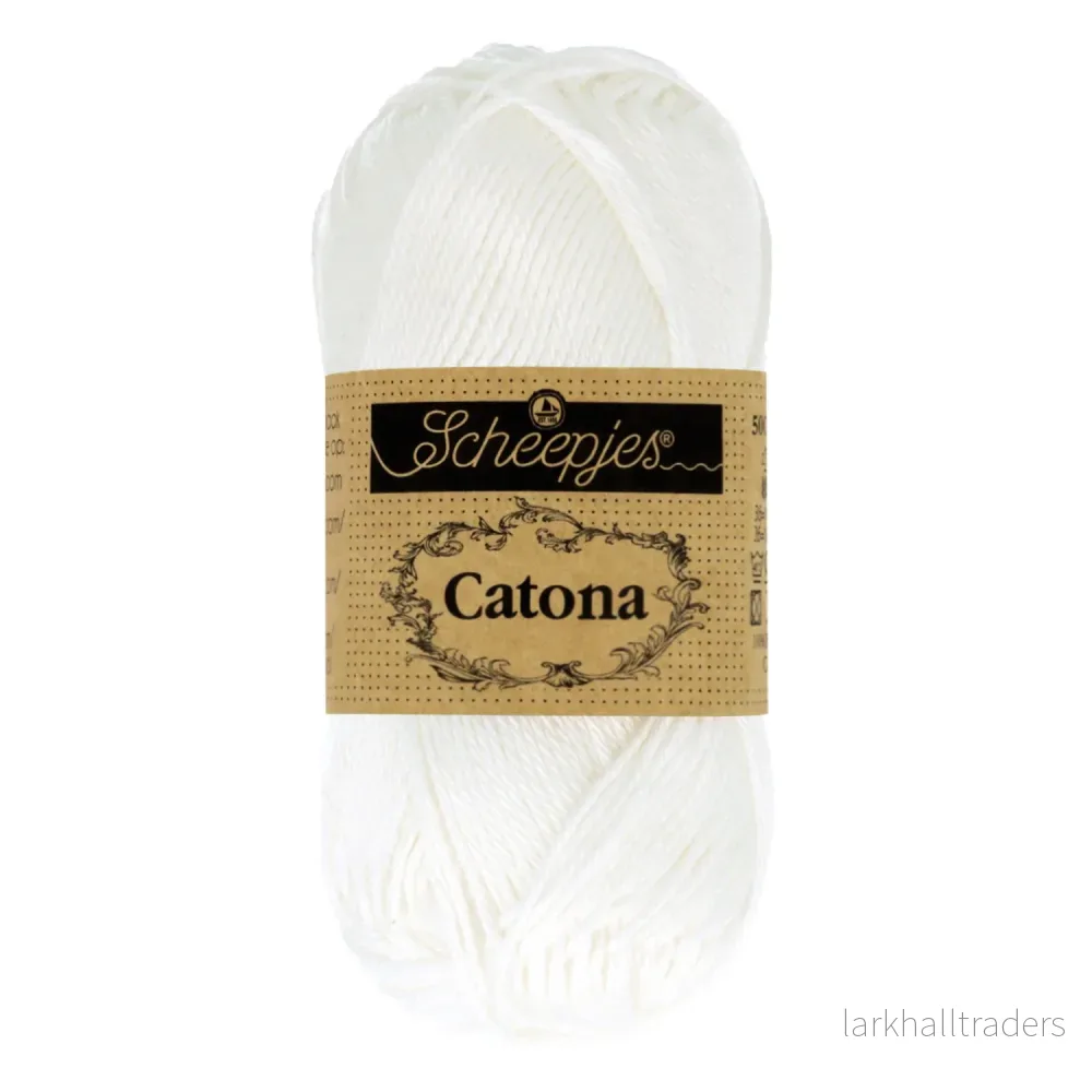 Scheepjes Catona 50g – 106 Snow White