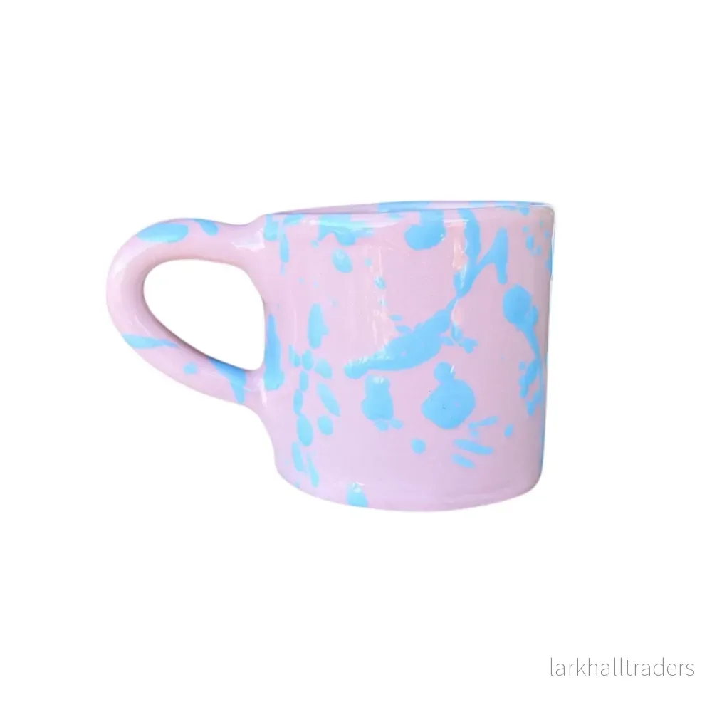 Kopp Med Tallrik - Rosa - Bild 2