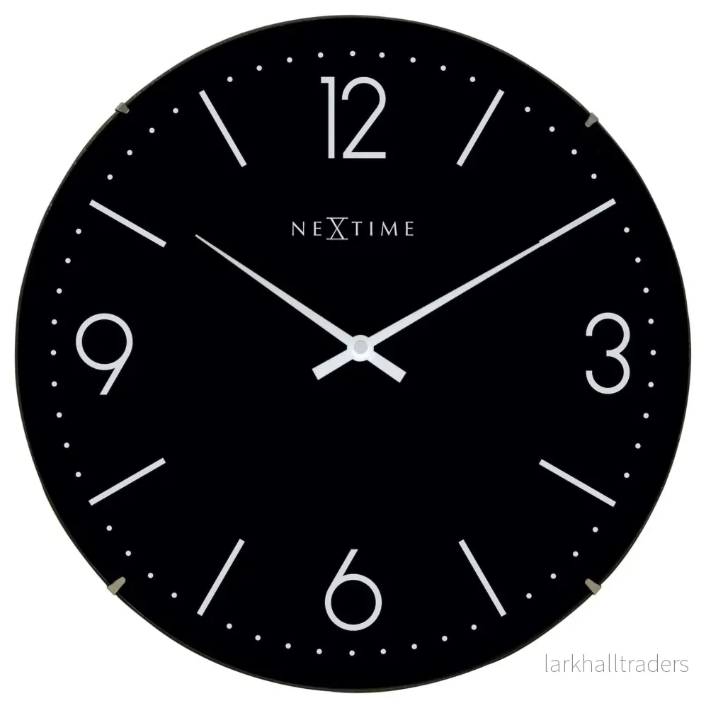 Väggklocka Basic dome ø35 cm