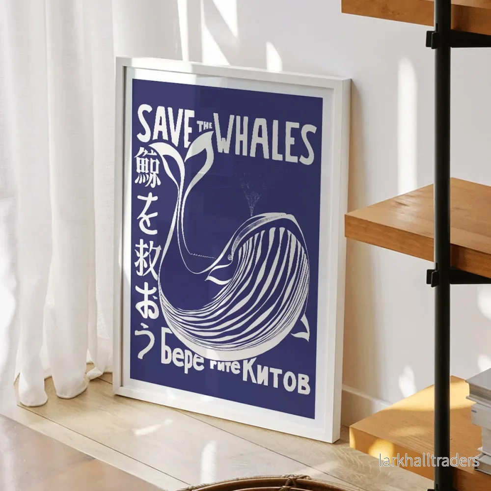 Rädda valarna Poster - Bild 3