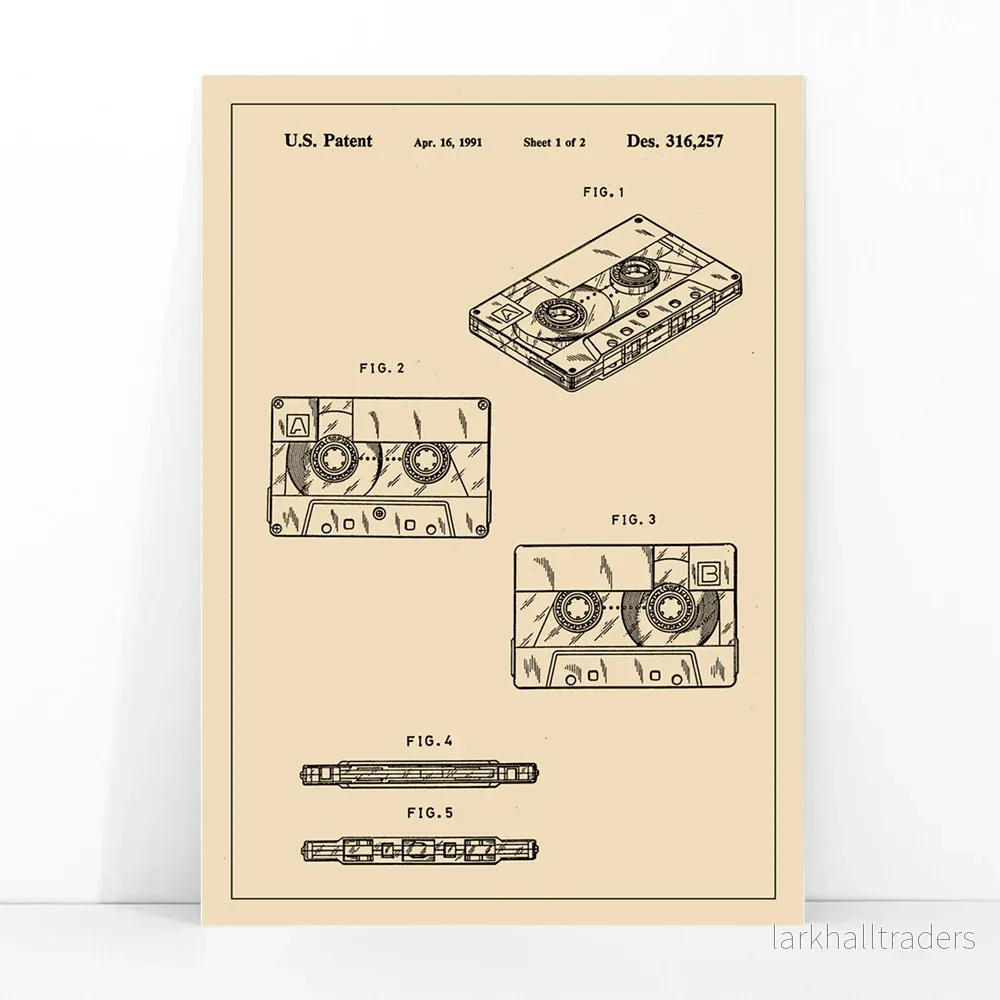Kassettpatent Poster - Bild 3