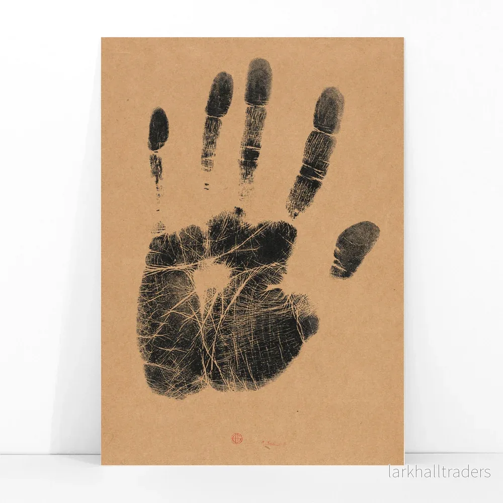 Konstnärens vänstra hand Poster - Bild 3
