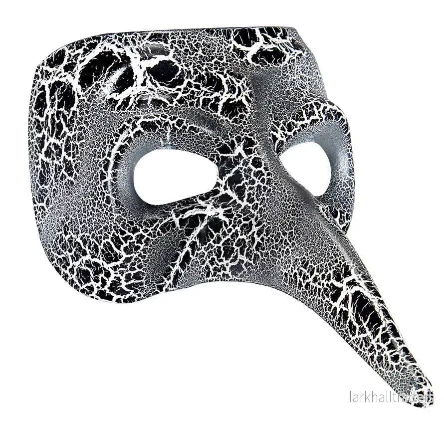 Venetiansk mask, silver - Bild 2