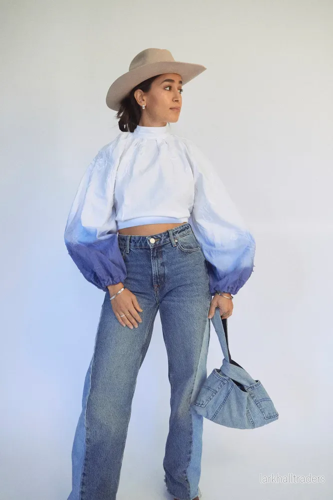 Vintage jeans Väska - Bild 3
