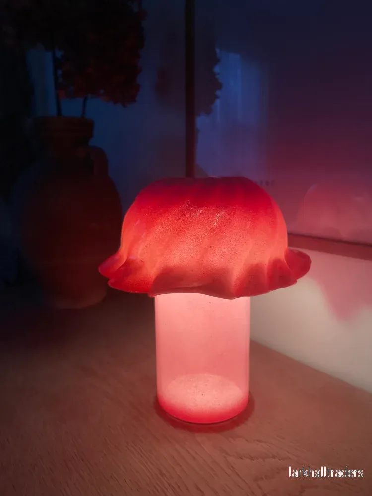 Glas Lampa - Apricot Bloom - Bild 3