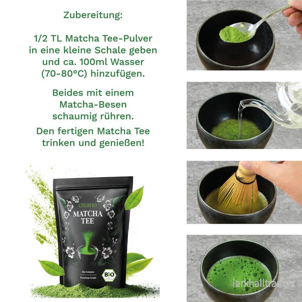 Creano ekologiskt matcha te premiumkvalitet - Bild 3
