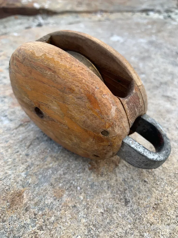 Gammal talja med fin patina - Bild 3