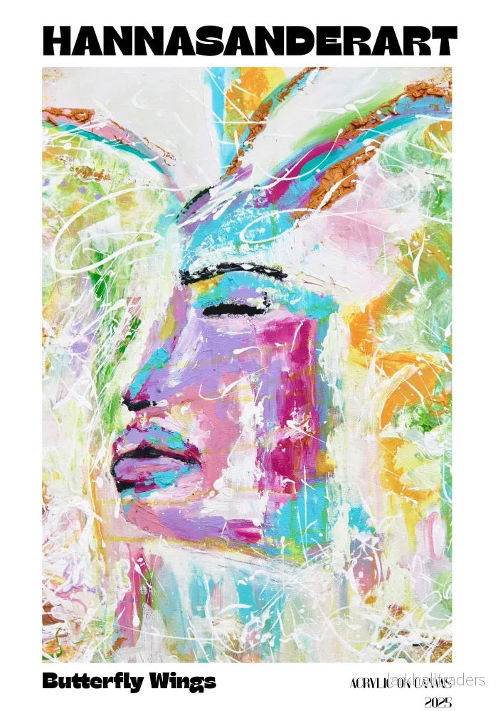 Butterfly Wings (Beskuren) Fine Art Print - Bild 3