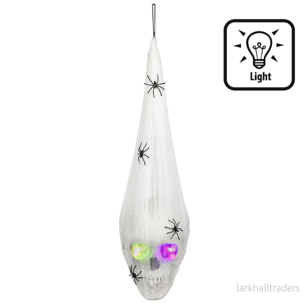 Prop, spider web with skull 20×15 cm Prop, spider web with skull 20×15 cm