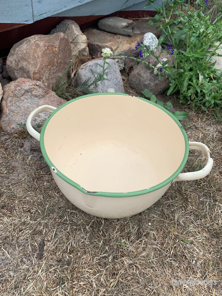 Gammal emaljkruka från Glud och Marstrand - Bild 2