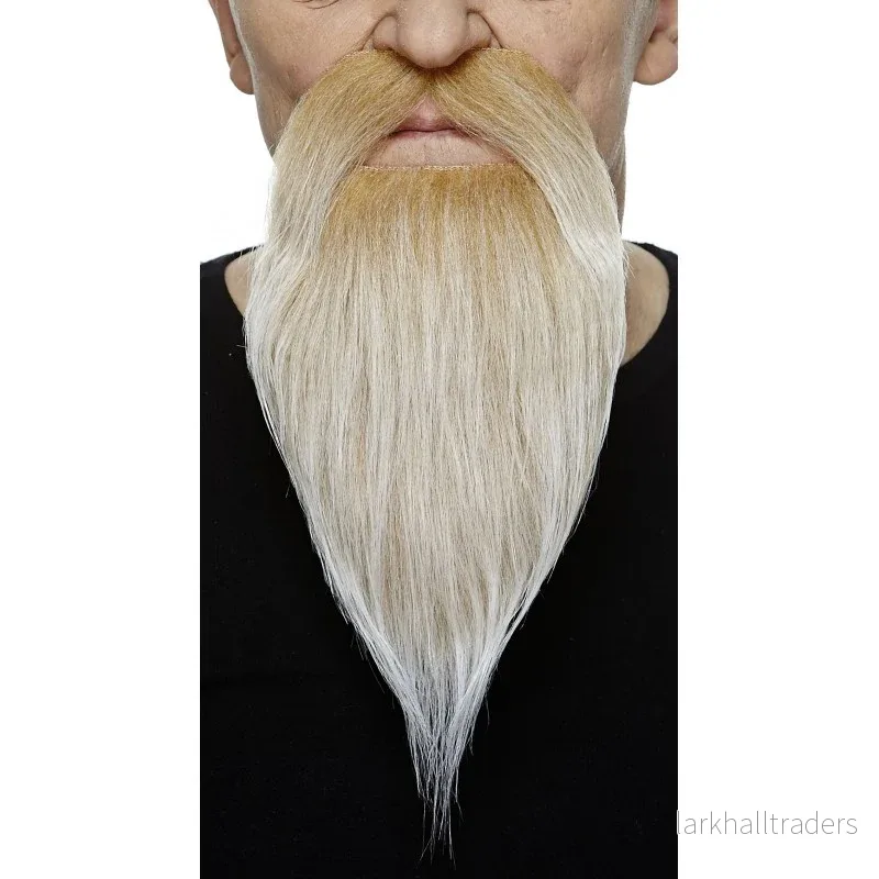 Mustasch med skägg, royal wizzard blond Mustasch med skägg, royal wizzard blond