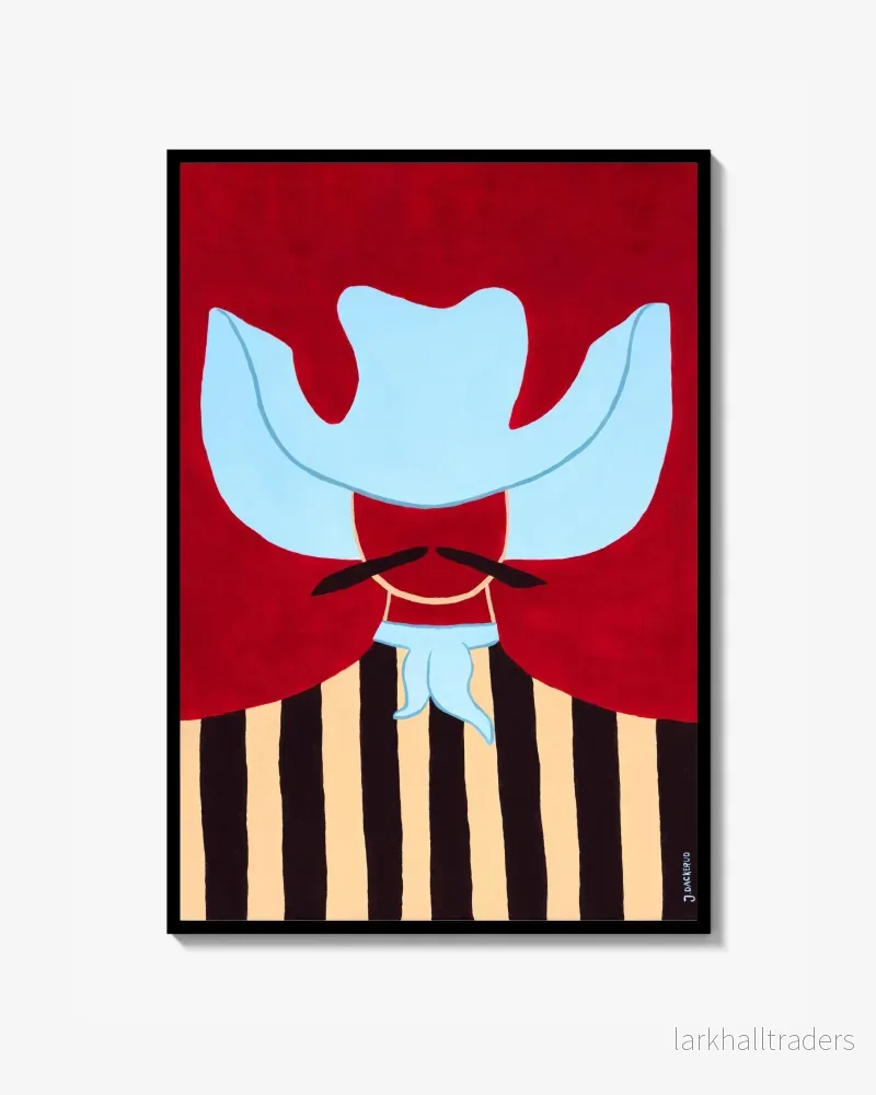 Striped Cowboy - Poster