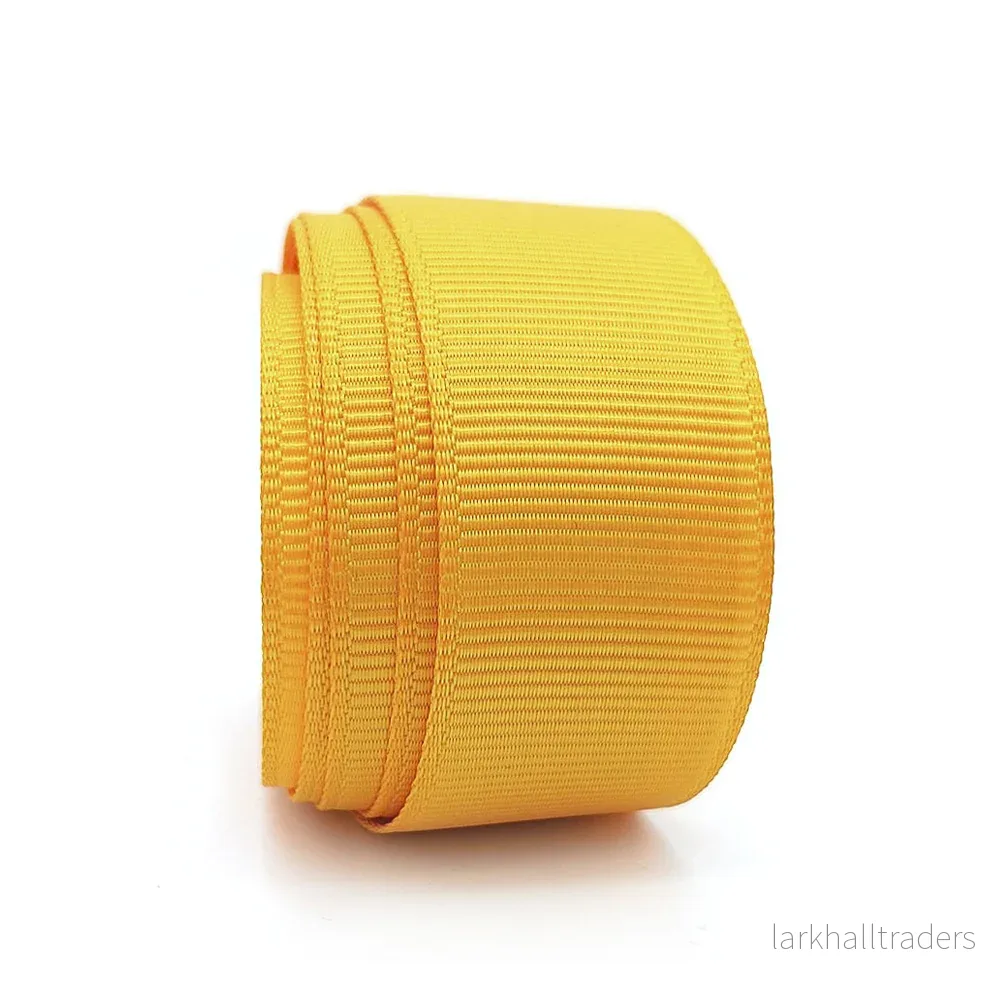 Ripsband Senapsgul, 22mm