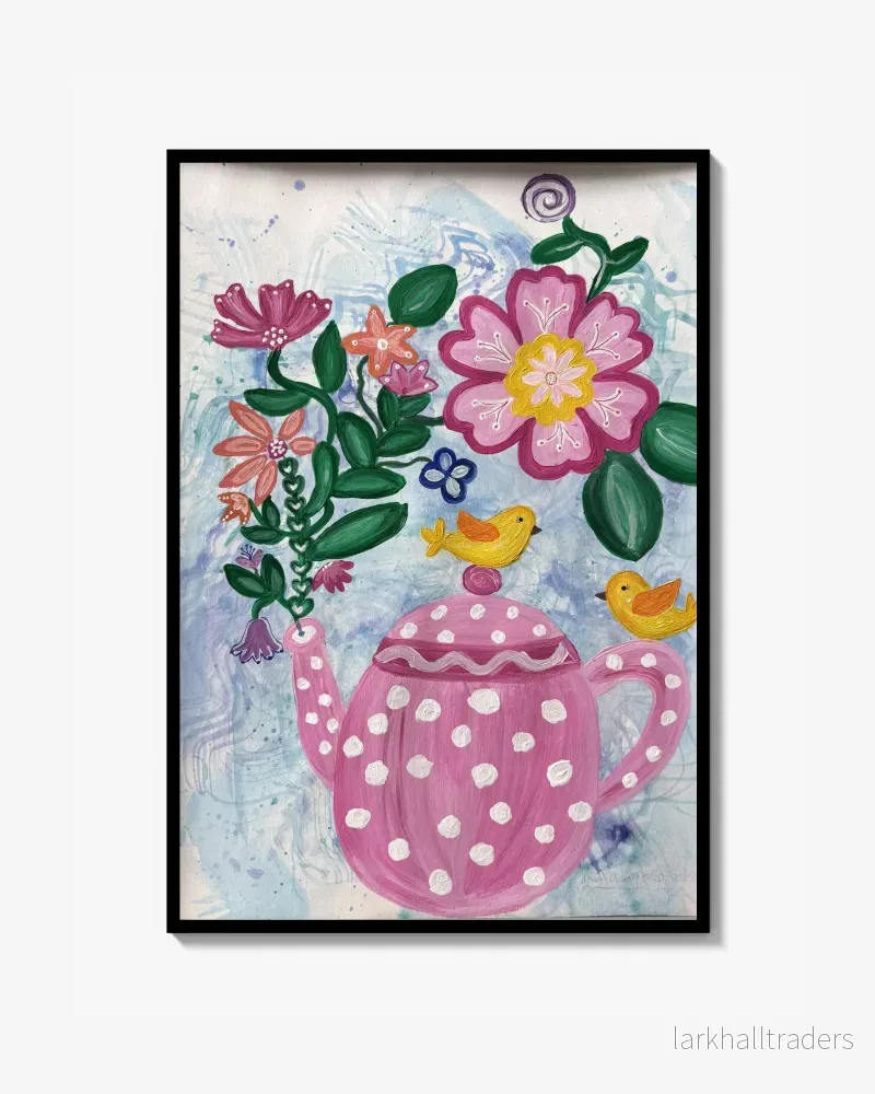 Rosa Tea Party Poster