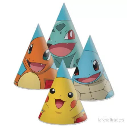Partyhattar, Pokémon 6 st