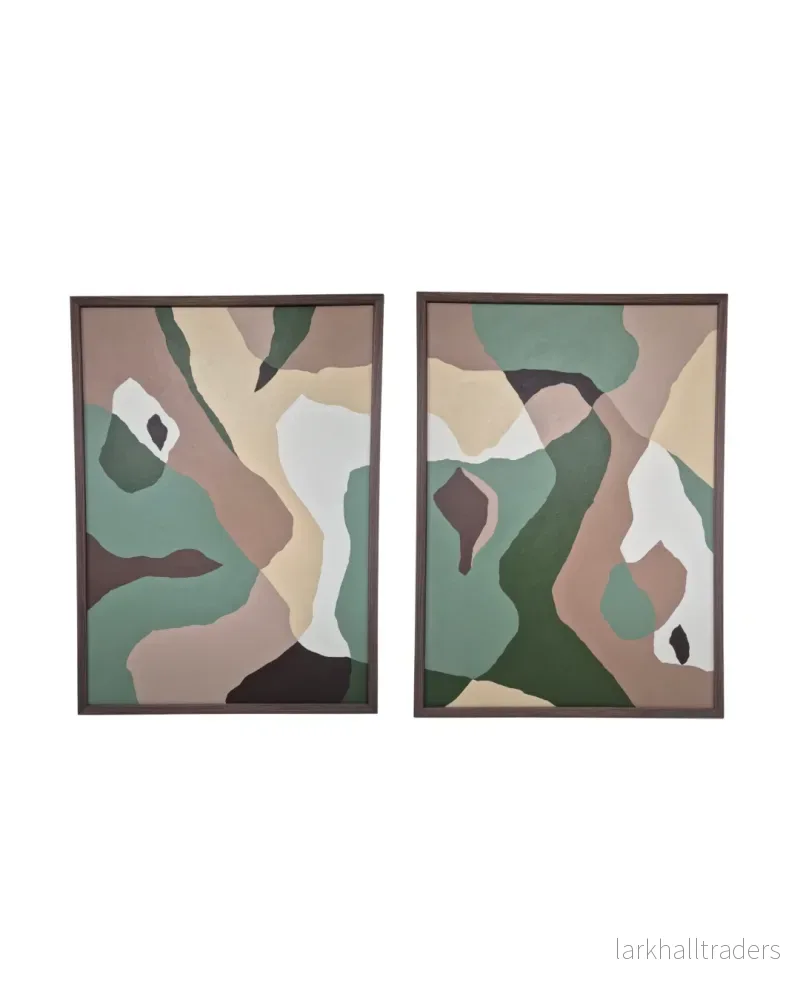 FOREST 1 & 2, inramade Original tavlor - Inramade tavlor