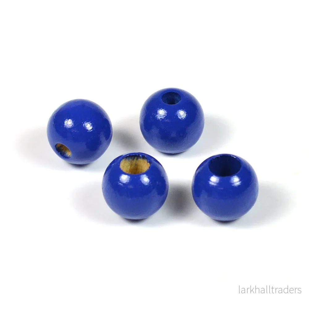 Säkerhetspärlor, 10mm, mörkblå, 6st Säkerhetspärlor, 10mm, mörkblå, 6st