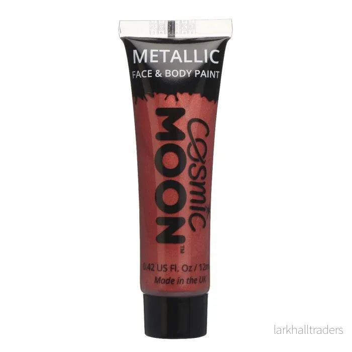 Moon Smink i tub, metallic röd 12 ml Moon Smink i tub, metallic röd 12 ml