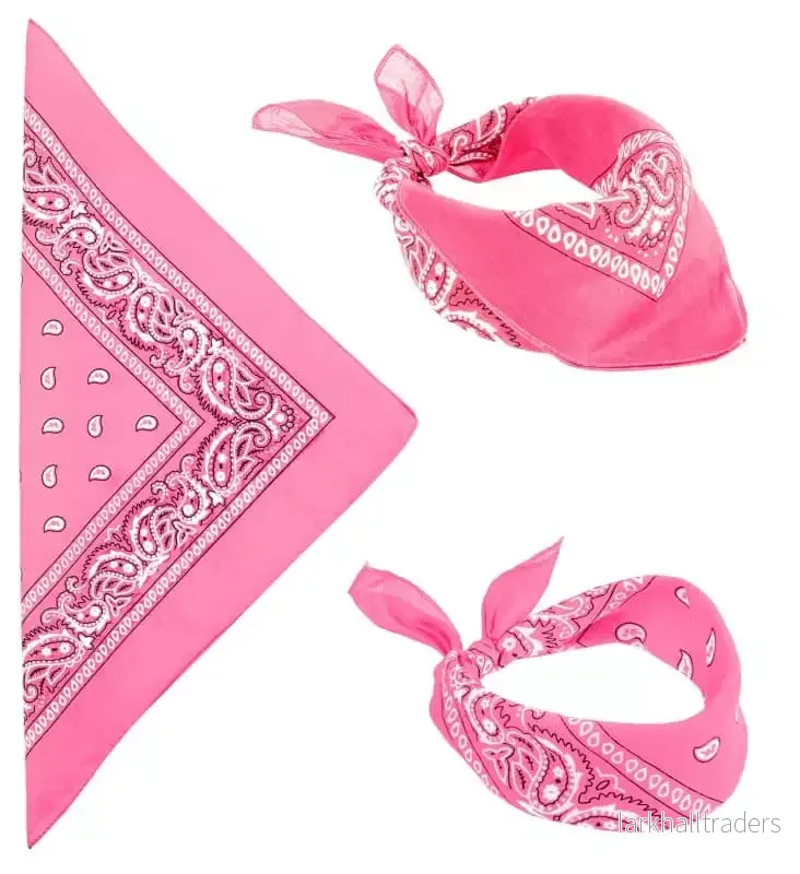 Bandana, rosa 55×55 cm Bandana, rosa 55×55 cm