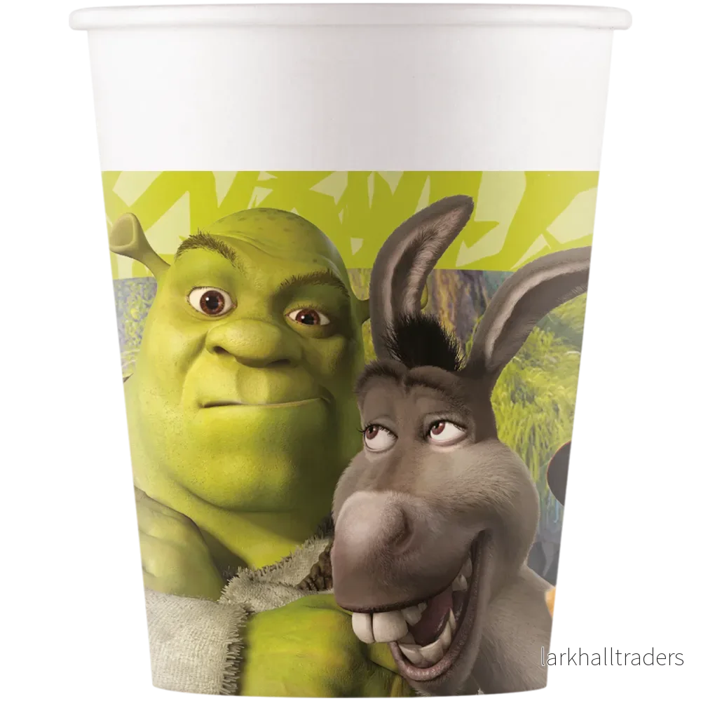 Pappersmuggar, Shrek 200 ml 8 st
