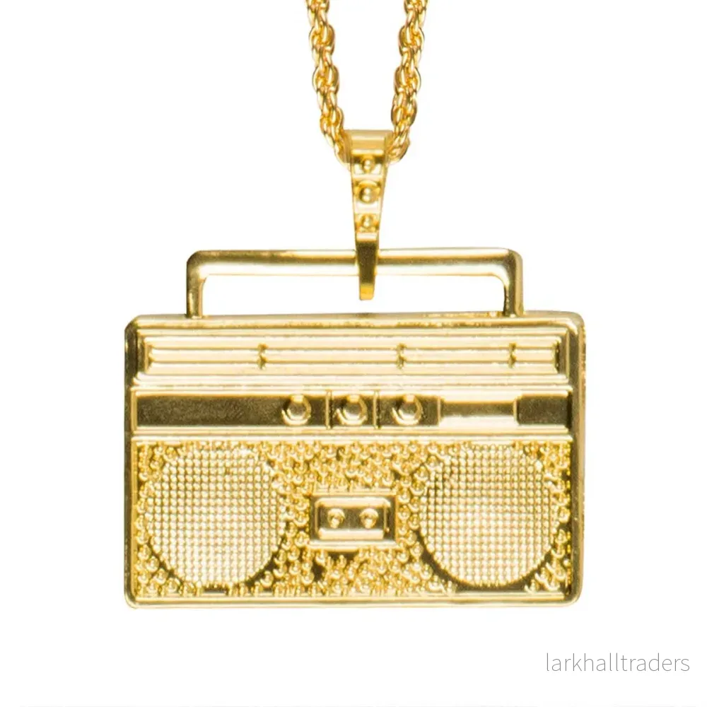 Halsband, stereo guld - Bild 2