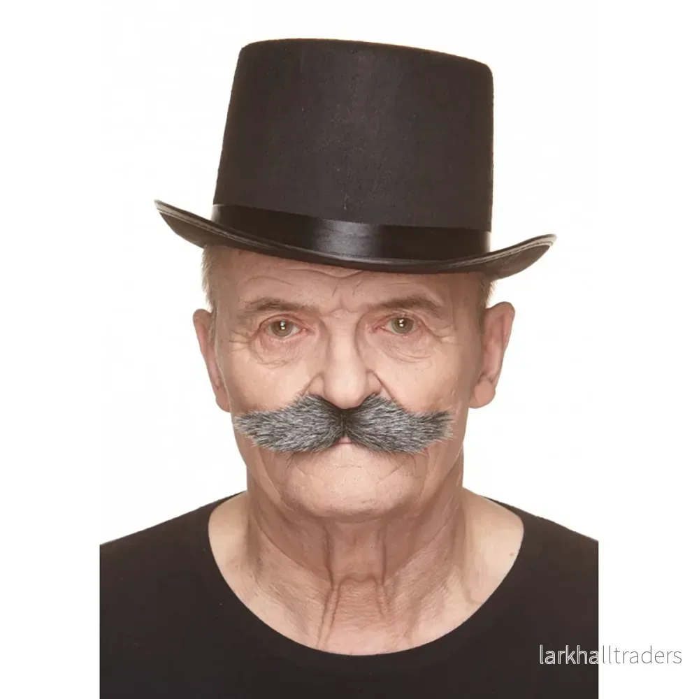 Mustasch, klondike svart/vit - Bild 2