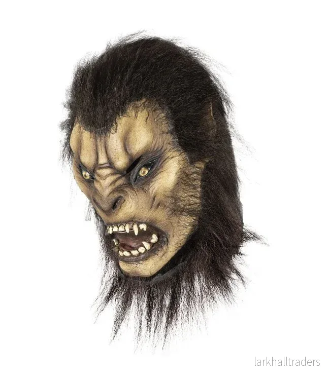 Ghoulish mask, Brown Wolfman
