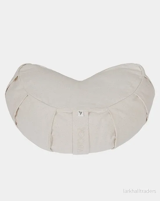 Meditationskudde Meditation cushion, crescent, Natural