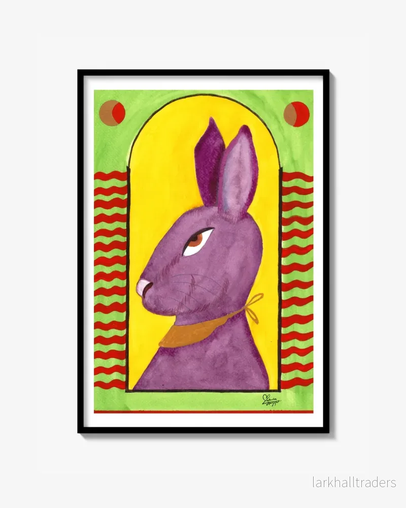 Purple Hare – Print