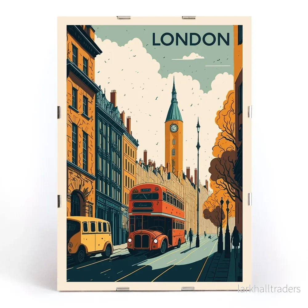 Resa till London Poster - Bild 3