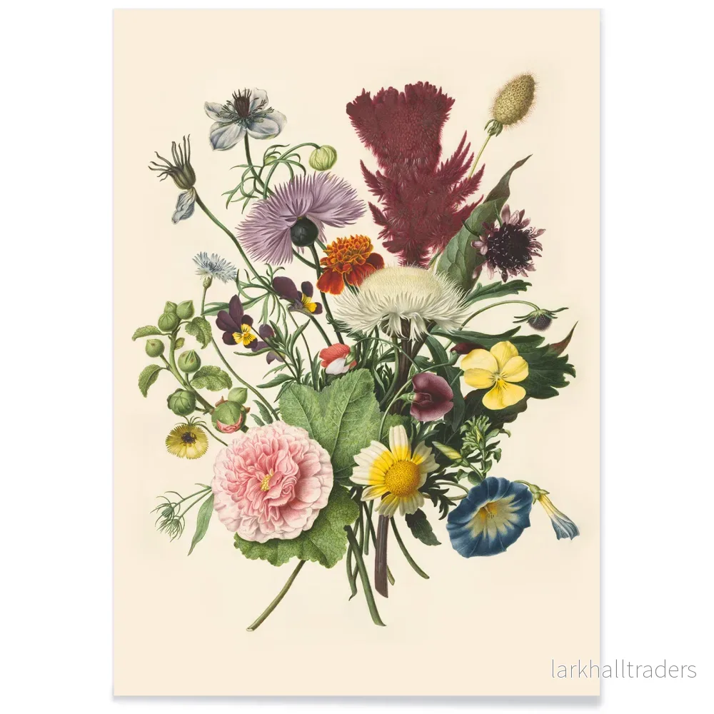Bukett av blommor Poster - Bild 2