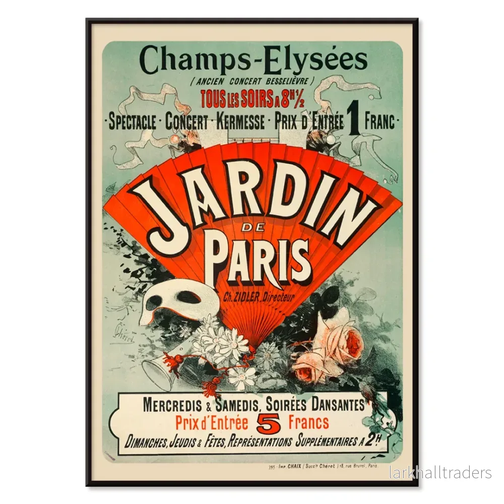 Jardin De Paris Poster - Bild 2