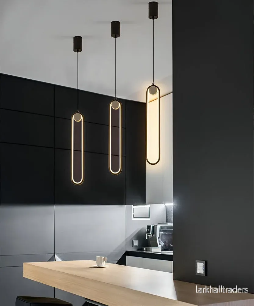 AeroLine – Långsträckt LED-Taklampa i Svart Aluminium - Bild 3