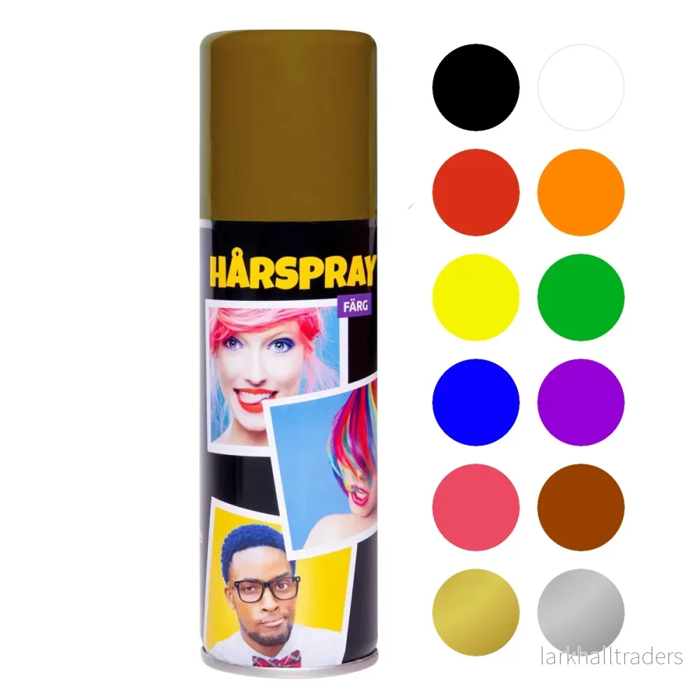 Hårspray, brun Hårspray, brun