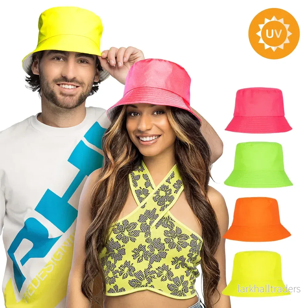 Bucket hat, neon orange - Bild 2