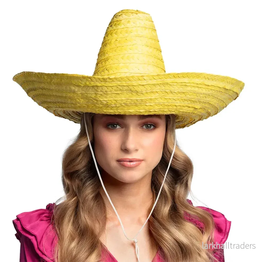 Sombrero, gul 49 cm - Bild 3
