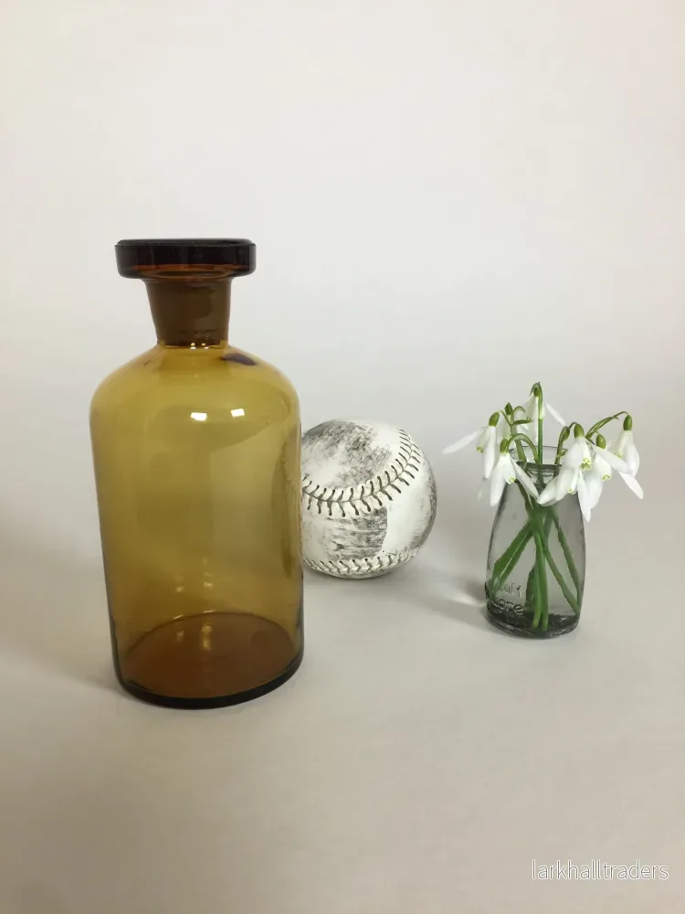 Fint gammalt apotekarglas - Bild 2
