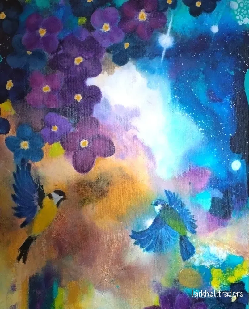 "The Messengers" Original konst - Bild 3