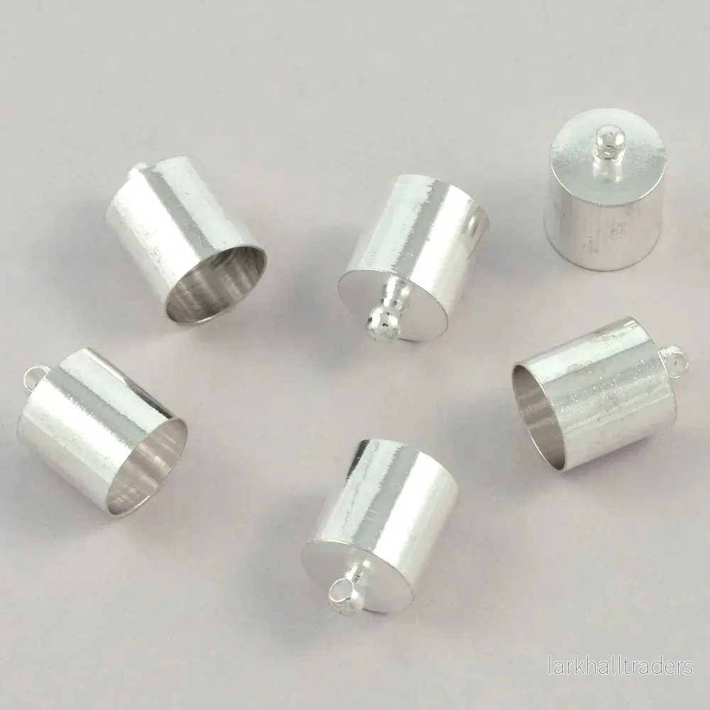 Bandavslut, silver, 9,5mm, 4st