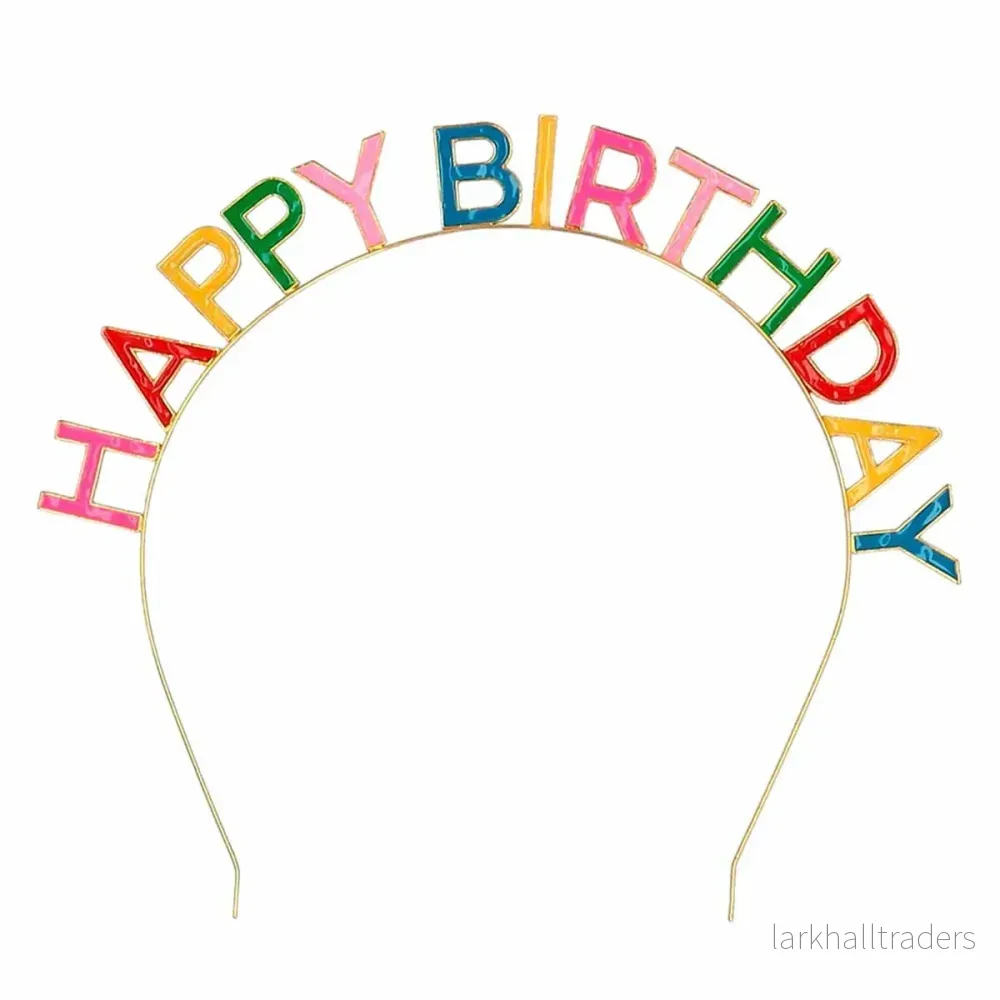 Diadem, happy birthday metall Diadem, happy birthday metall