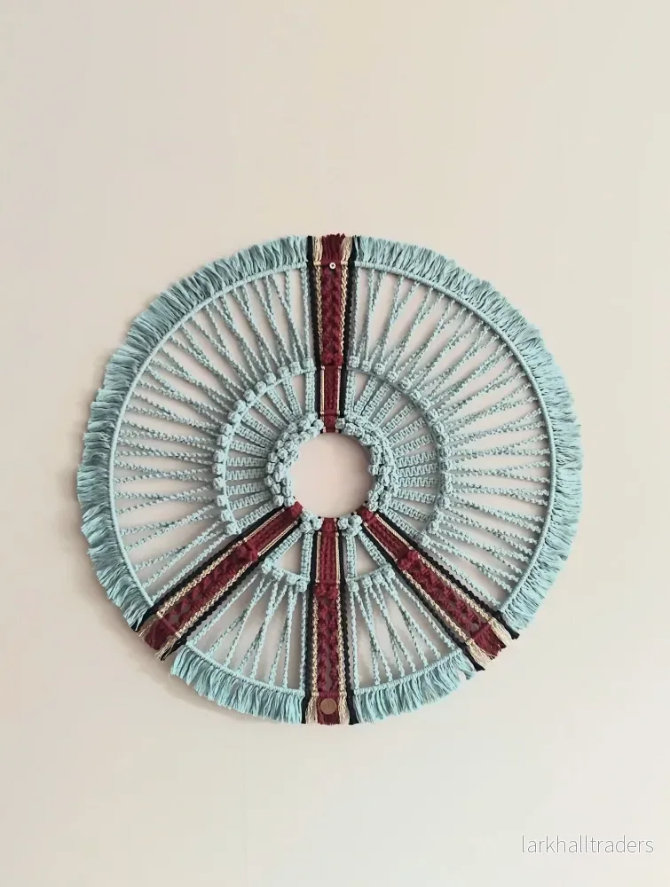 Unity I textil mandala väggkonst - Bild 2