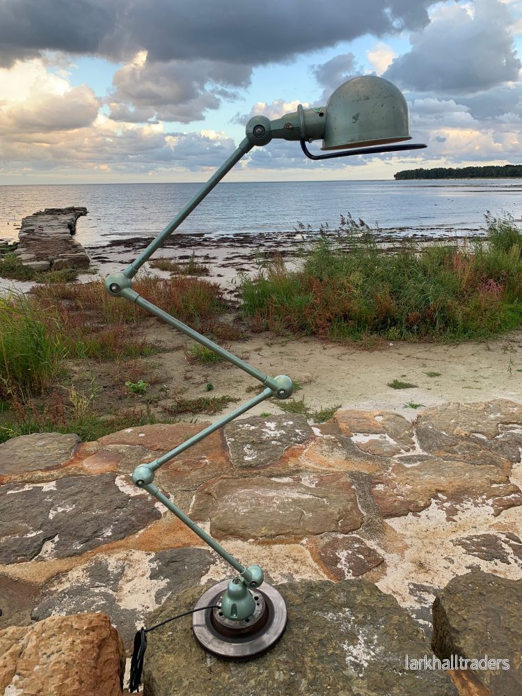 Jieldé bords-/vägg-/taklampa – 4 armar (grön) Jieldé bords-/vägg-/taklampa – 4 armar (grön)