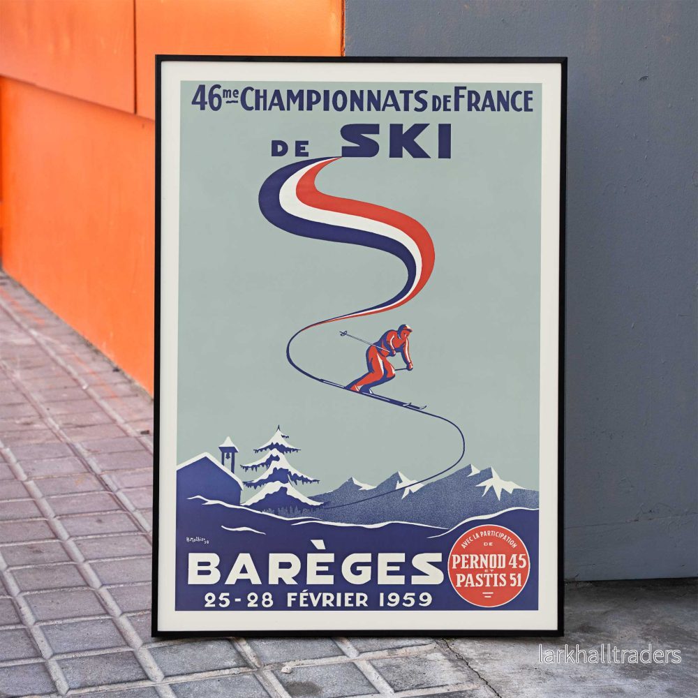 46:e franska skidmästerskapen Poster - Bild 3