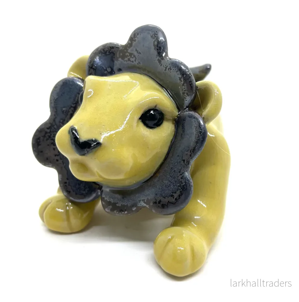 Leo - keramisk lejonskulptur - Bild 2