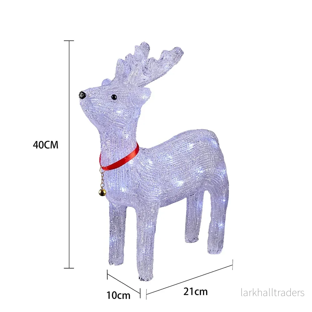 Ren Akryl - höjd 40 cm med LED-belysning - Bild 3