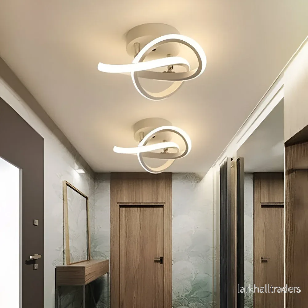 Lumivra – Abstrakt Modern LED Taklampa med Dimbar Funktion (Ø24 cm) - Bild 3