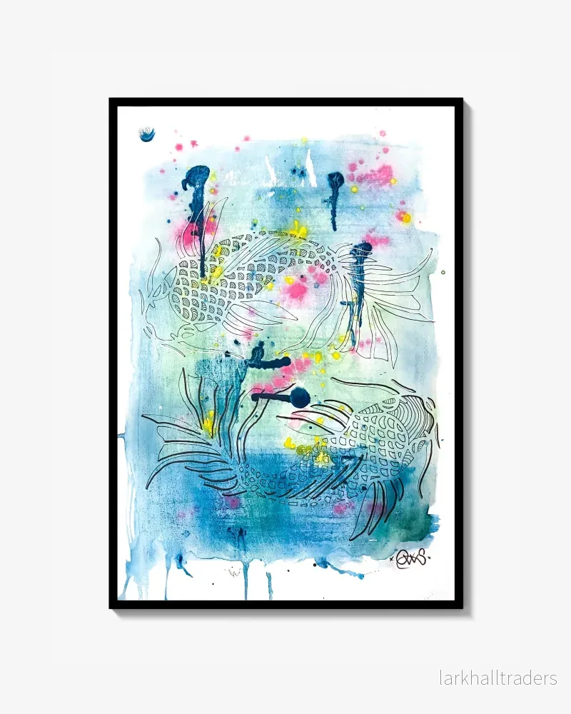 Deep water whispers Print