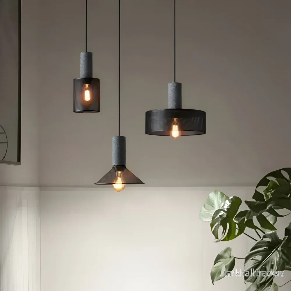 RusticStone – Rustik Pendellampa i Modern Industriell Design RusticStone – Rustik Pendellampa i Modern Industriell Design